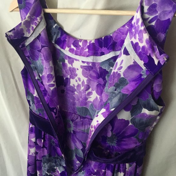 VINTAGE Empire Waist Maxi dress - Picture 5 of 5